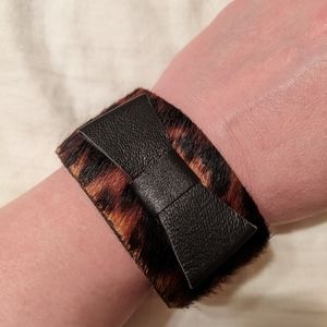 Exotic Print Snap Bracelet
